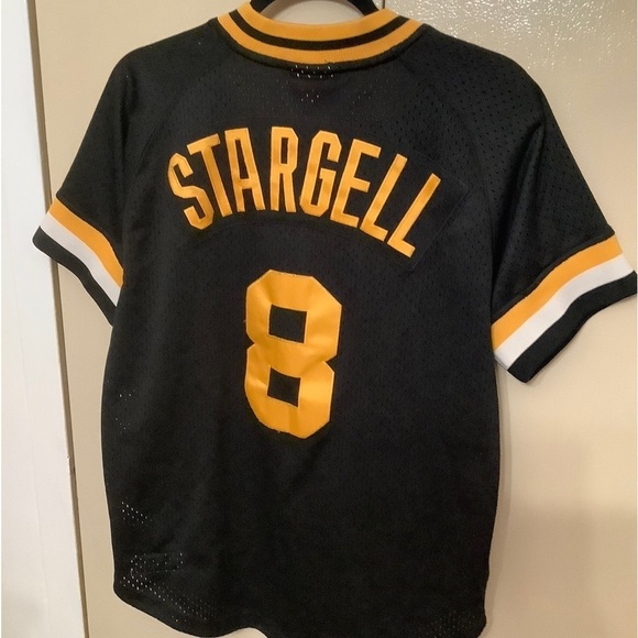 Mitchell & Ness Authentic Willie Stargell # 8 Pittsburg Pirates Jersey - Picture 8 of 9